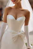 Sukienka Sweetheart Ivory Bodycon Mini Biała (bez rękawiczek)