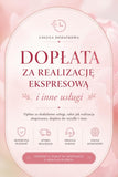 Dopłata za realizację ekspresową i inne usługi